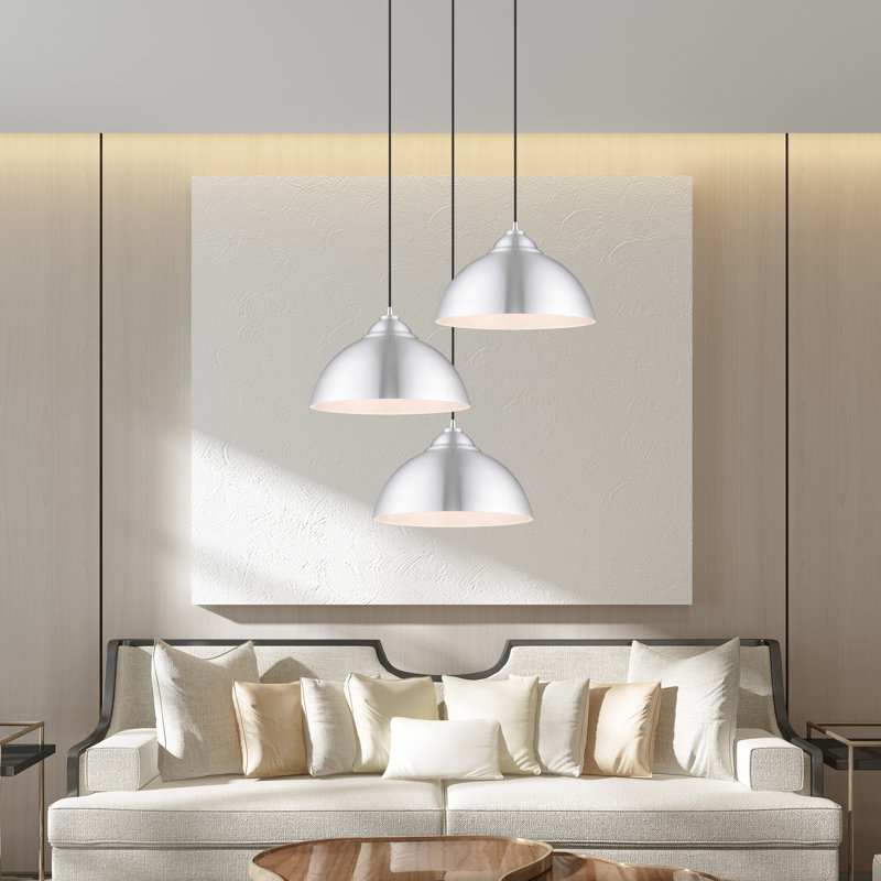Alysen 1 - Light Pendant, Brushed Aluminum