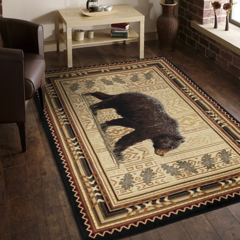 2 Ft. X 3 Black Area Rug With Polypropylene, Stain , For Active Spaces, Enhances Room Ambience Nature's Nest Rug, Ft., Polypropylene Material, Stain- Busy Homes, Soft And