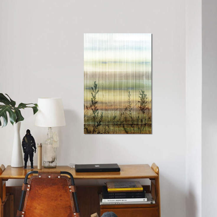 " Wheat Fields " Print, 26" H x 18" W x 1.5" D
