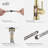 KIBI Luxe Pull Down Kitchen Faucet-53136770