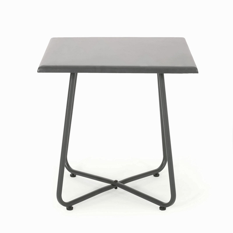 18" SIDE TABLE Space-Saving Outdoor Garden Leisure Side Table