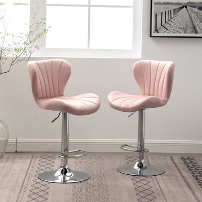 Tabouret de bar rotatif à hauteur ajustable Laronzo