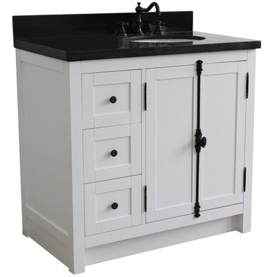 Ensemble de meuble-lavabo simple 37 po Seshadri