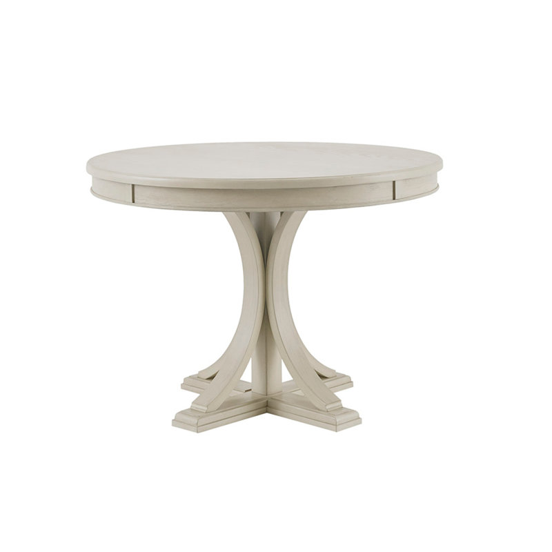 44" Round Dining Table, Solid Wood Finish Classic Design For Dining room