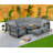 Keylan 7 - Person Patio Conversation Set with Cushions