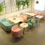 Banc rembourré en similicuir Modern Simple Cafe-100462034