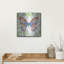  «Botanical Butterfly Beauty 5» par Jean Plout, art mural en métal, 12 po x 12 po-1955736972