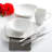 Gibson Home Liberty Hill Porcelain 30-Piece Square Dinnerware Set