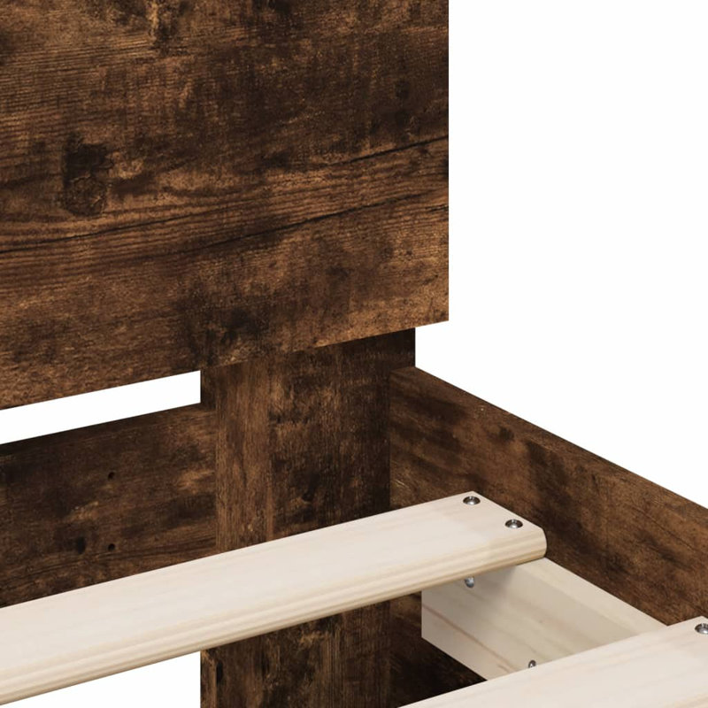Cadha Bed, Smoked Oak