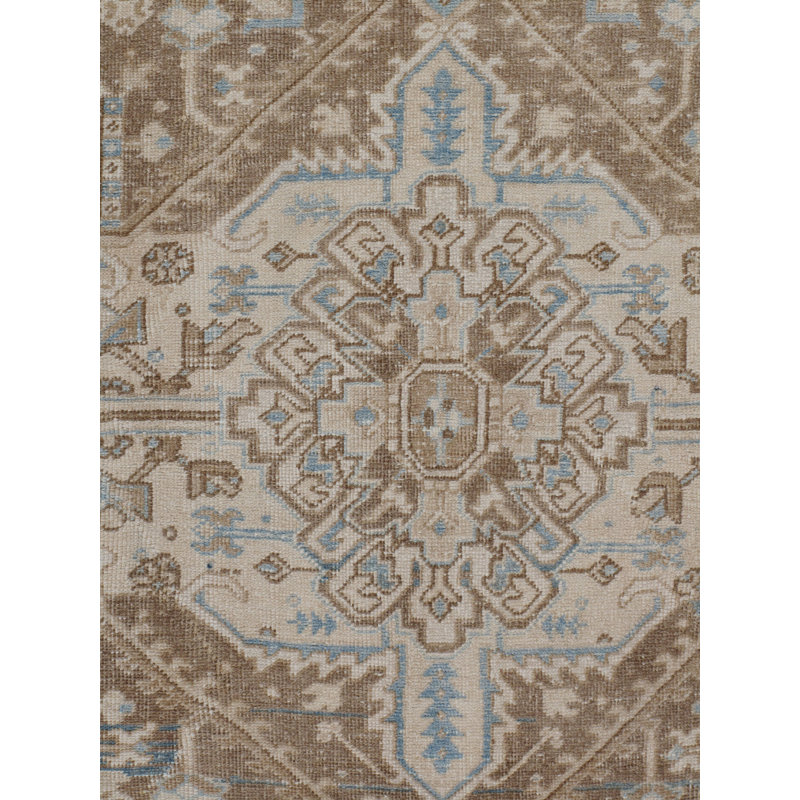 One-of-a-Kind Rectangle 9'10" X 12'6" Hand Knotted Area Rug