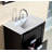 Brescia 30 " W Freestanding Standard 1 Single Vanity Bathroom Vanity With Ceramic Top
