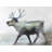 Rustic Blue Caribou Placemat - Polyester Home Decor