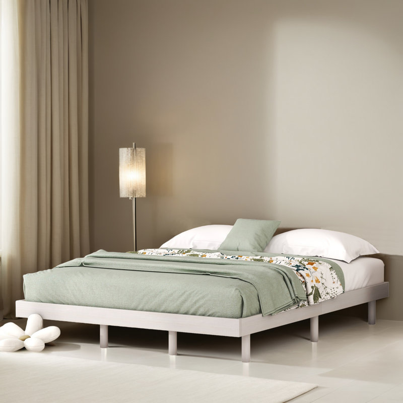 Base de lit plateforme flottante, Blanchies, Grand lit