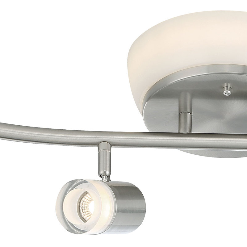 Edward 31'' 5 -Light Track Track Kit with Dimmable and Adjustable Head