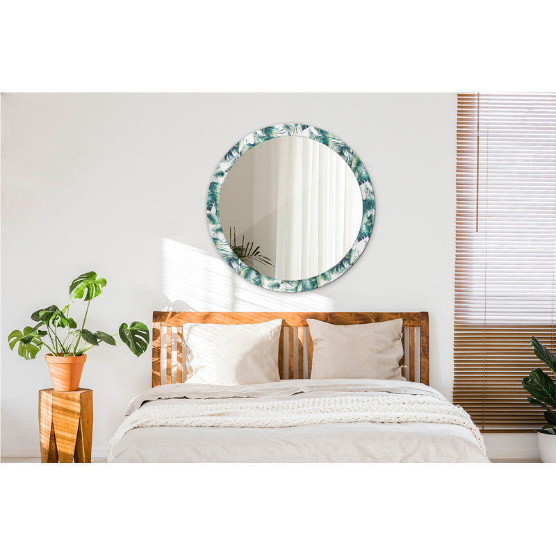 Huldar Glass Flat Wall Mirror