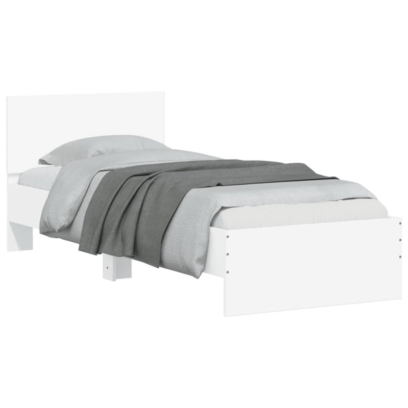 Nyleen Bed, Small Single (2'6), White