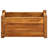 vidaXL Garden Raised Bed, Wooden Raised Flower Bed for Flowers and Plants, Solid Acacia Wood, Brown-1907704257
