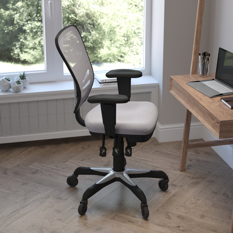 Chaise ergonomique , Noir, Gris