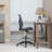 Ergonomic Desk Chair, Mesh Home Office chair, Swivel Desk, Computer Chair with Lumbar Support, Height Adjustable with Foot Ring-1047469216
