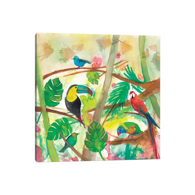 Oiseaux tropicaux - imprimé