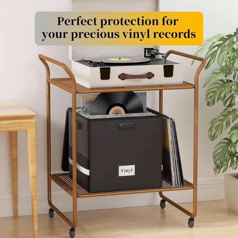 Plastic 13'' H Tabletop Storage, 13" H x 13" W x 13" D
