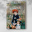 Deux soeurs (sur la terrasse) - Toile tendue avec châssis par Pierre-Auguste Renoir-717597101
