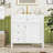 36'' Single Bathroom Vanity with Ceramic Top-21951095