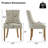 Button-Tufted Upholstered Dining Chair & Side Chair-1508081818
