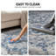 Tapis oriental tissé à la machine Hector -1111405792