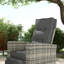 Altamont 4 Piece Rattan Garden Furniture Set with Adjustable Backrest Set