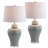 Cacho 27" Ceramic Urn LED Table Lamp-73558926