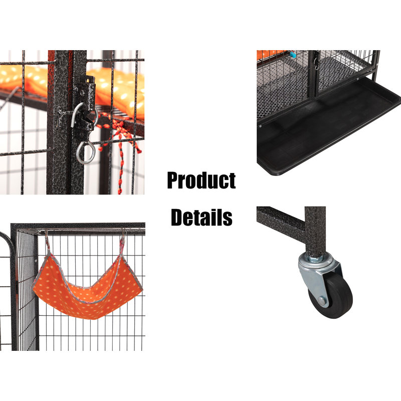 Cage pour animaux 4 étages