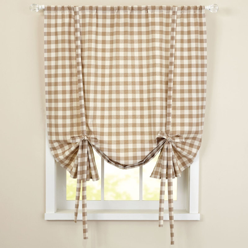 Cid Sheer Single Curtain Panel, Taupe