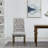 Laniya 20'' H Tufted Linen Upholstered Dining Chair-520440625-520440626