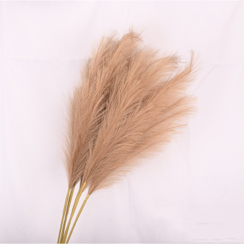 Silk Pampas Grass Arrangement, Brown, 43"H x 8"W