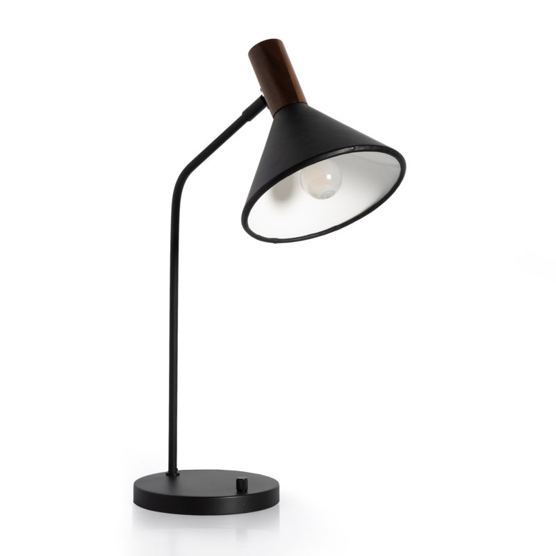 Cullen Desk Table Lamp, Powder Coated Black