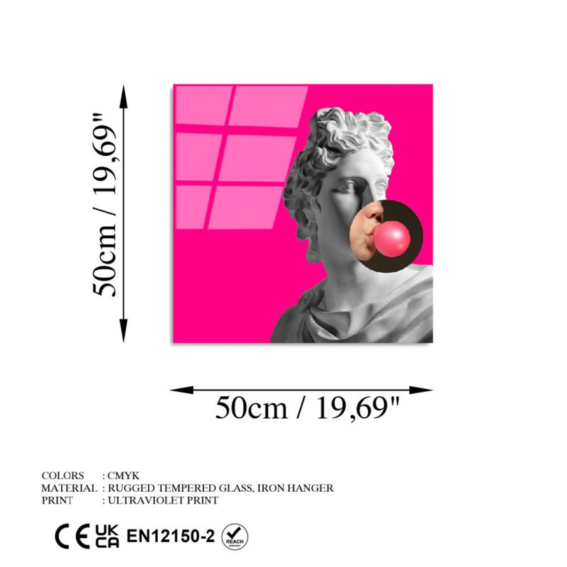 Boze Print on Glass