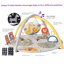 Taf Toys Savannah 8-Piece Baby Gym Set