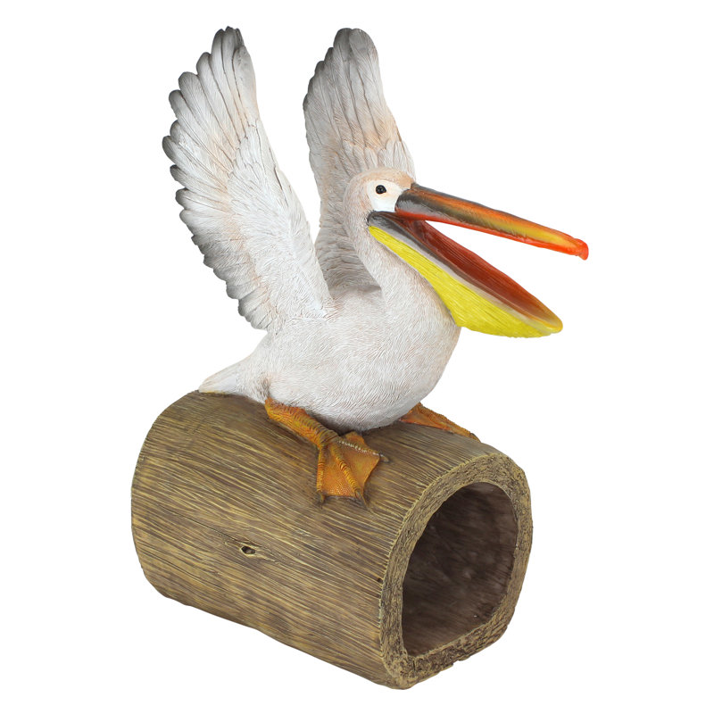Gutter Guardians Splash the Pelican Downspout Statue