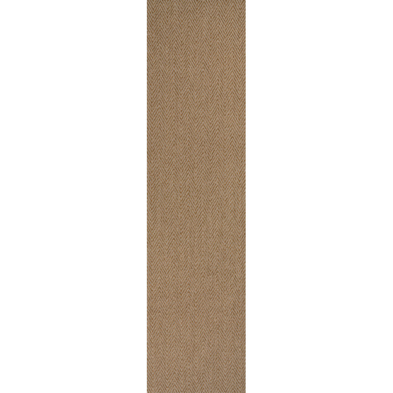 Tapis intérieur / extérieur Rowena Easy Jute, Tapis de couloir 2 pi 2 po x 8 pi, Beige