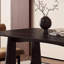 Table de salle à manger rectangulaire en bois massif de style français-107466420