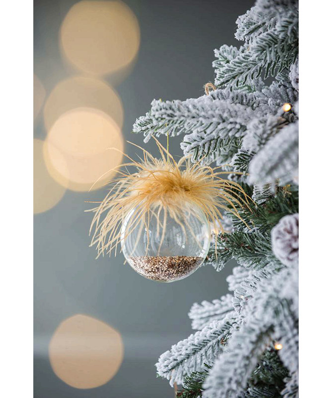 Boules de Noël, boules de Noël suspendues en verre pour décorations de fêtes