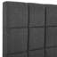 Lit plateforme tapissier Squares avec tissu en polyester durable et tête de lit élégante pour les chambres modernes-2030992267-2030992269
