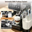Machine à espresso à double chaudière avec mousseur à lait automatique et écran tactile - pompe à 20 bars