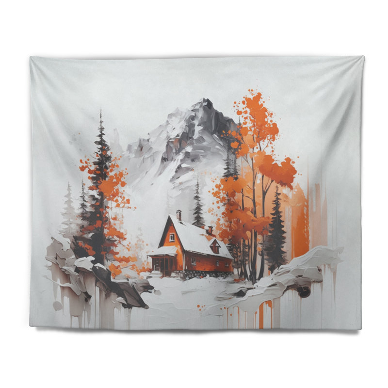 Polyester Tapestry, 32" H x 39" W