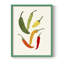 Impression encadrée de légumes biologiques X - Bois massif-1512746451-1512746461