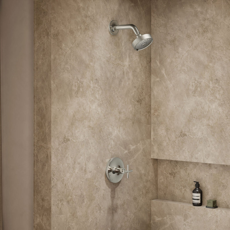 Purist Shower Faucet, Vibrant Polished Nickel