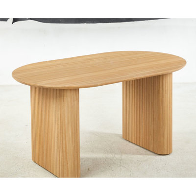 Extensible Pedestal Dining Table For 4 - 6, Oak, Beautiful And , Low After Sales Office Coffee, Design Thought