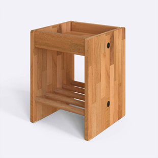 14.9'' W Solid Wood Nightstand