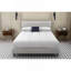 Lit tapissier avec 2 tables de chevet-114247274-114247276